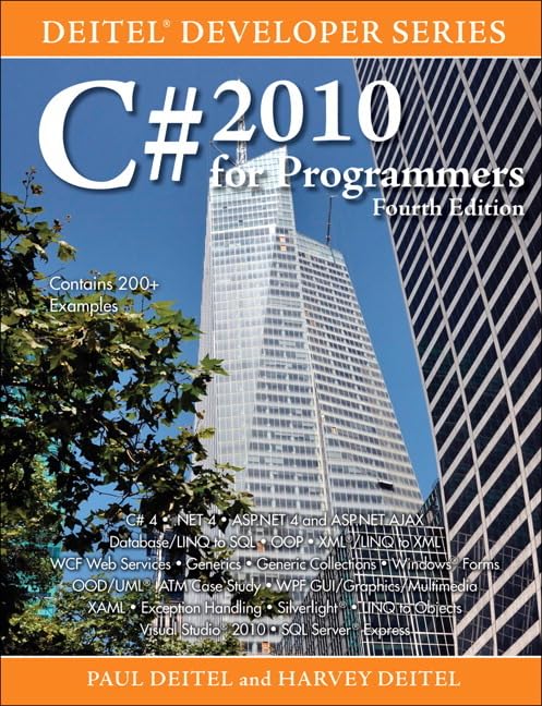 C# 2010 for Programmers (Deitel Developer Series),Used