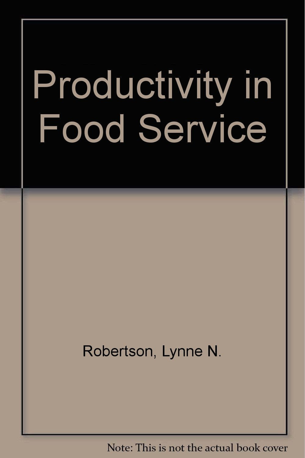 Productivity in Foodservice,Used