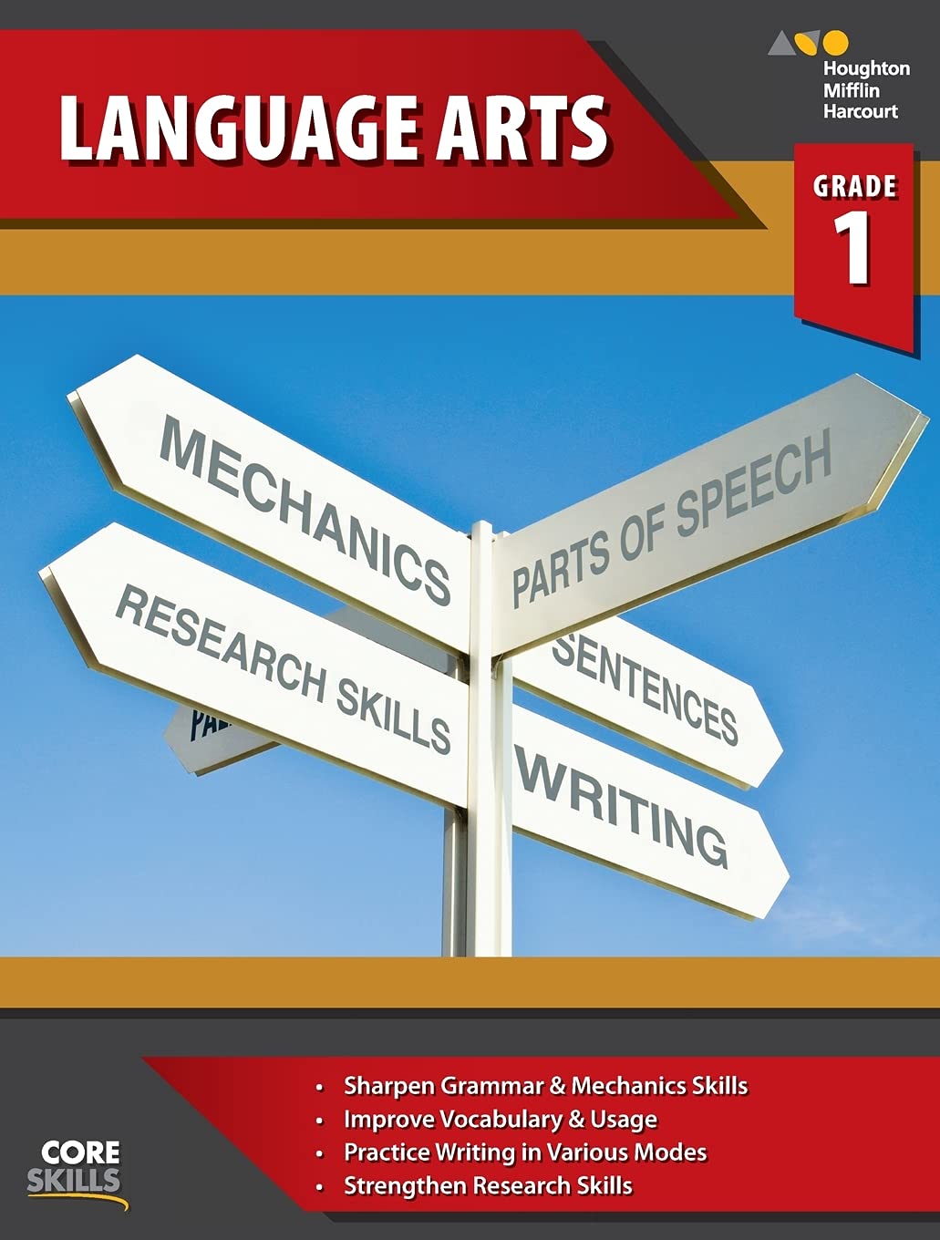 SteckVaughn Core Skills Language Arts: Workbook Grade 1,Used