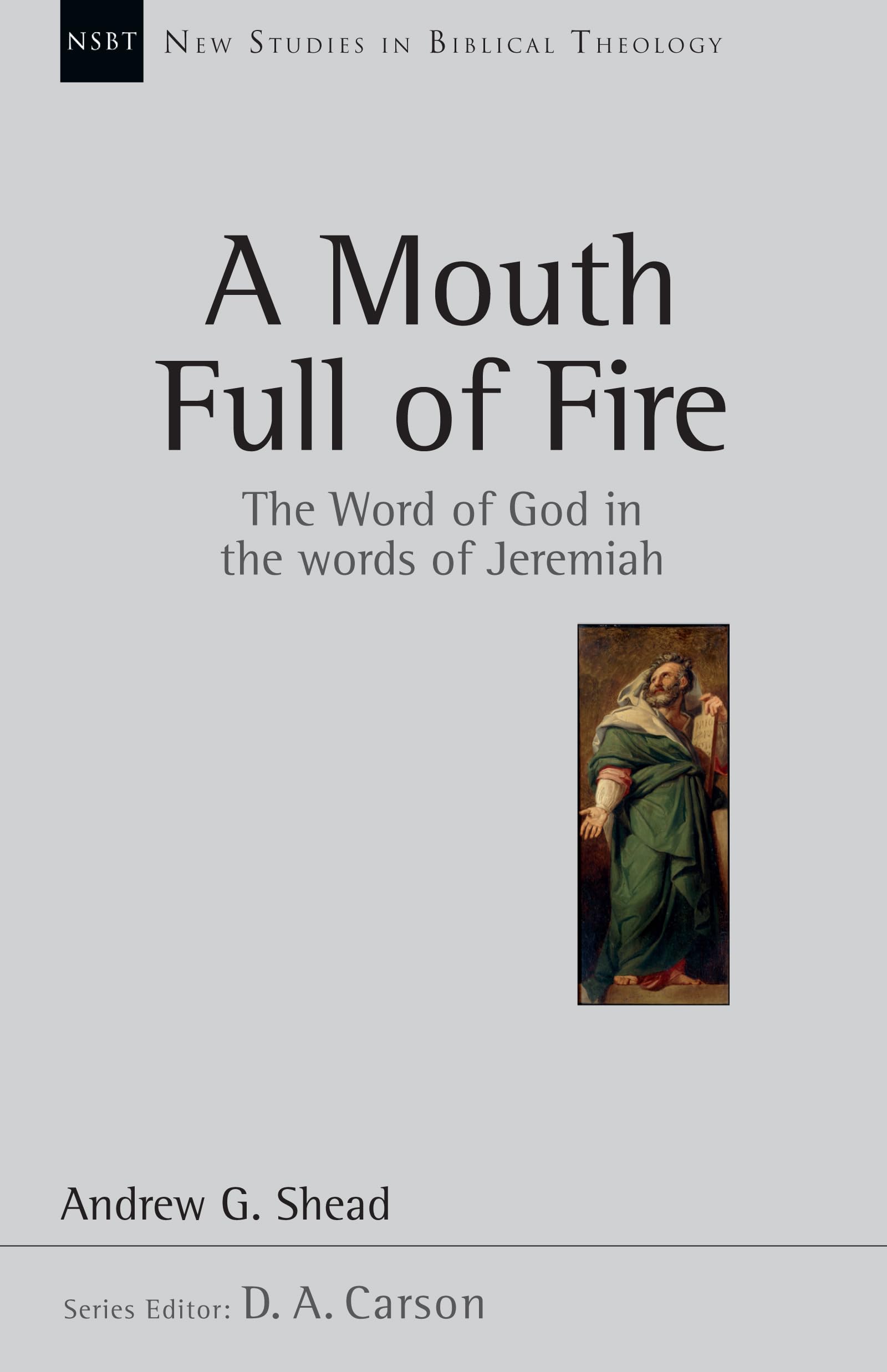 A Mouth Full of Fire: The Word of God in the Words of Jeremiah (Volume 29) (New Studies in Biblical Theology),Used