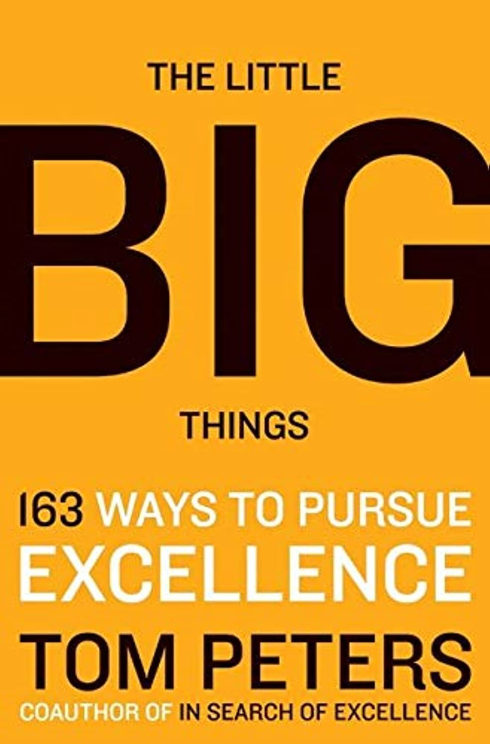 The Little Big Things: 163 Ways To Pursue Excellence,New
