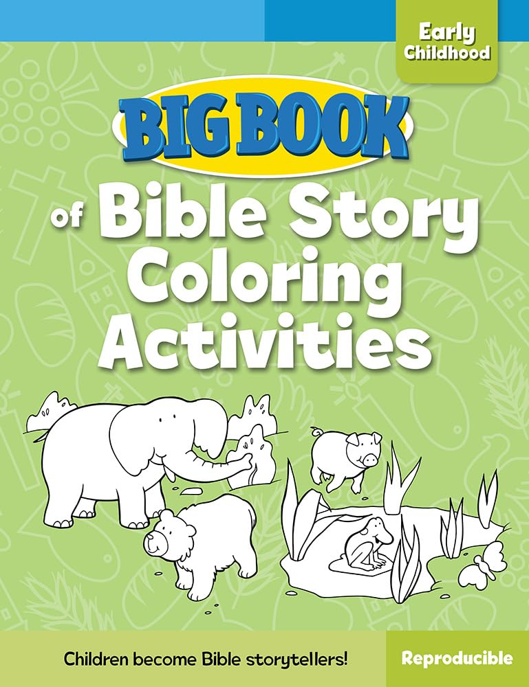Big Book of Bible Story Coloring Activities for Early Childhood (Big Books),Used