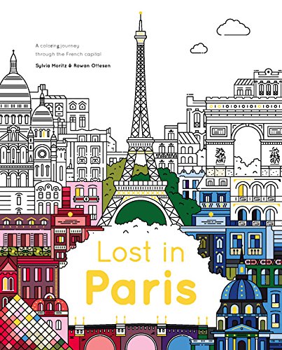 Lost In Paris: Color Your Way Around The City
