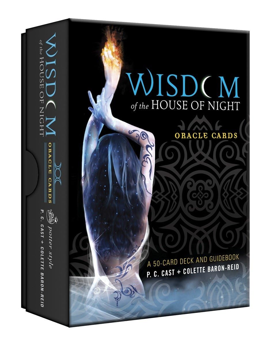 Wisdom of the House of Night Oracle Cards: A 50Card Deck and Guidebook,Used