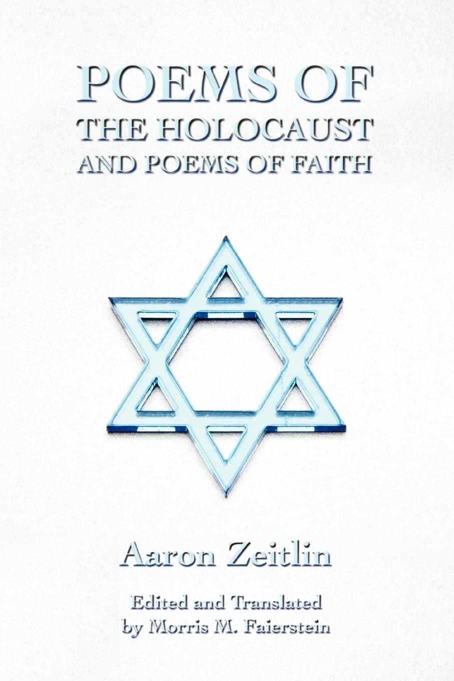Poems Of The Holocaust And Poems Of Faith,Used