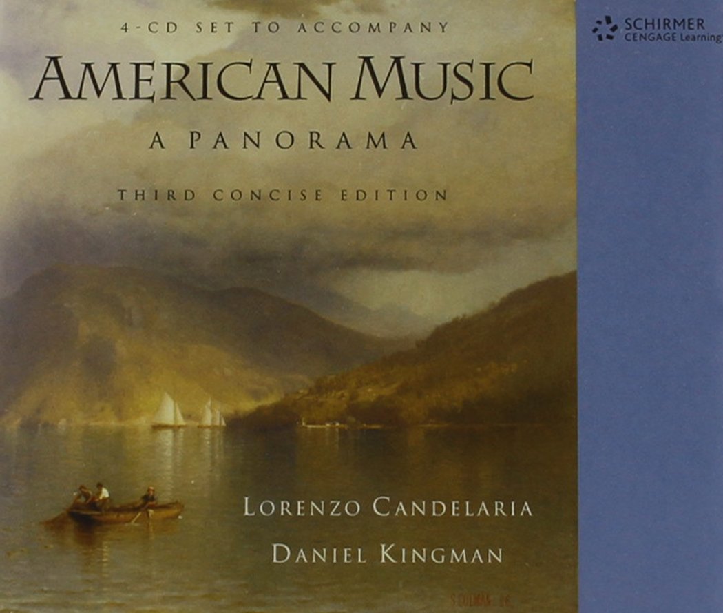 4CD Set for Candelaria/Kingmans American Music: A Panorama, Concise Edition, 3rd,Used