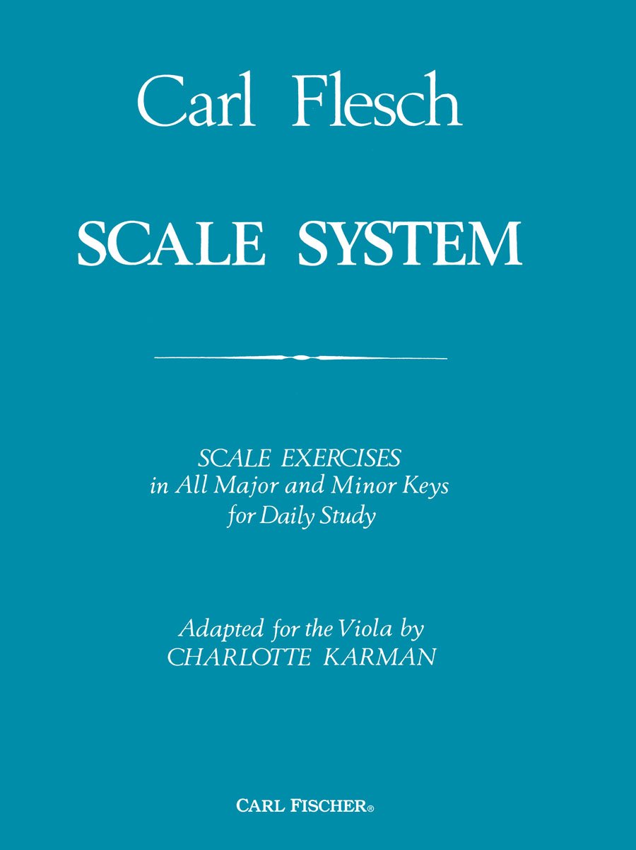 O2921 Scale System Viola Carl Flesch,Used