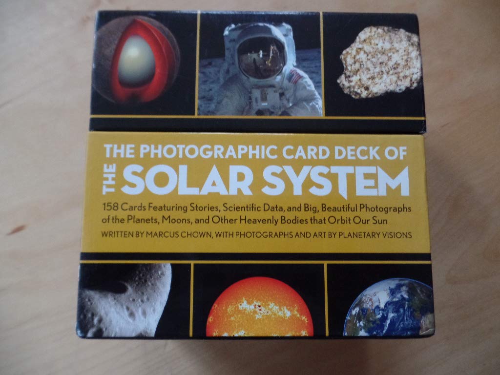 Photographic Card Deck Of The Solar System