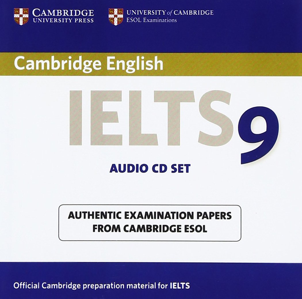 Cambridge IELTS 9 Audio CDs (2): Authentic Examination Papers from Cambridge ESOL (IELTS Practice Tests),Used