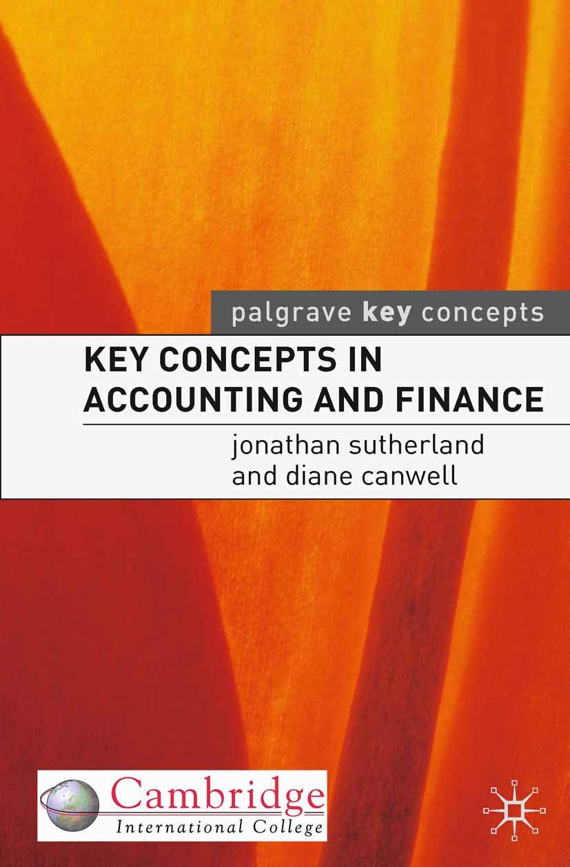 Key Concepts in Accounting and Finance,Used