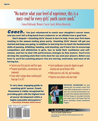 The Baffled Parent's Guide to Coaching Girls' Soccer (Baffled Parents Guides),Used