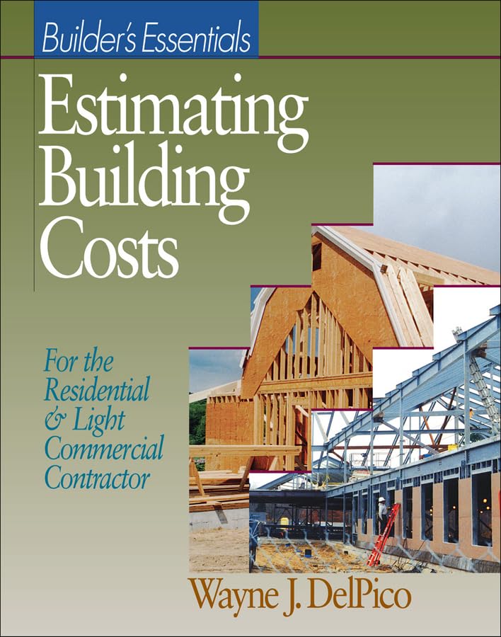 Estimating Building Costs: For Residential And Light Commercial Contractor (Rsmeans),Used