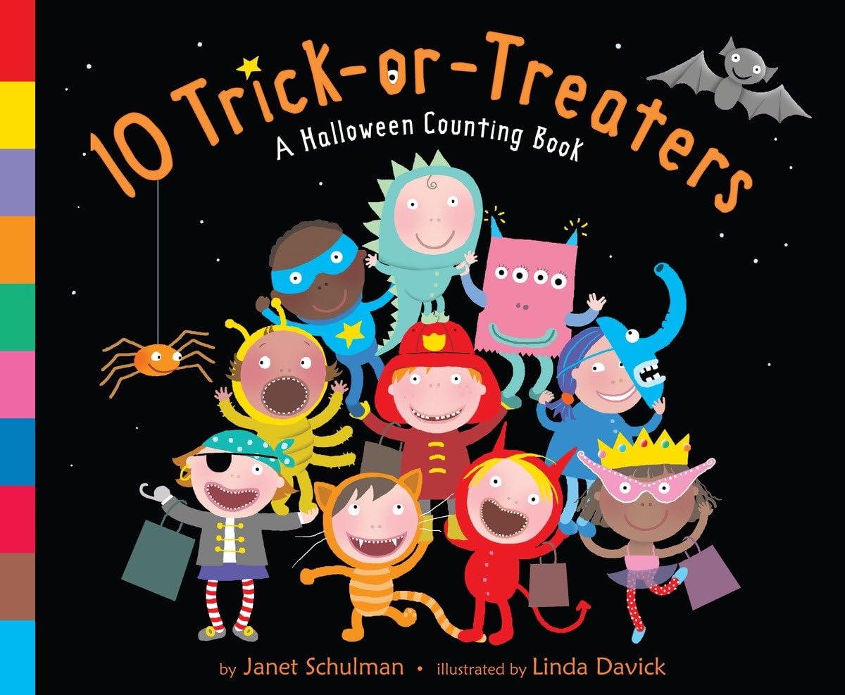 10 TrickorTreaters: A Halloween Book for Kids and Toddlers,Used