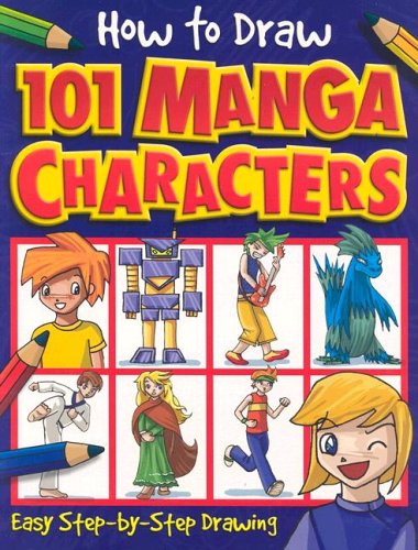 How To Draw 101 Manga Characters,Used