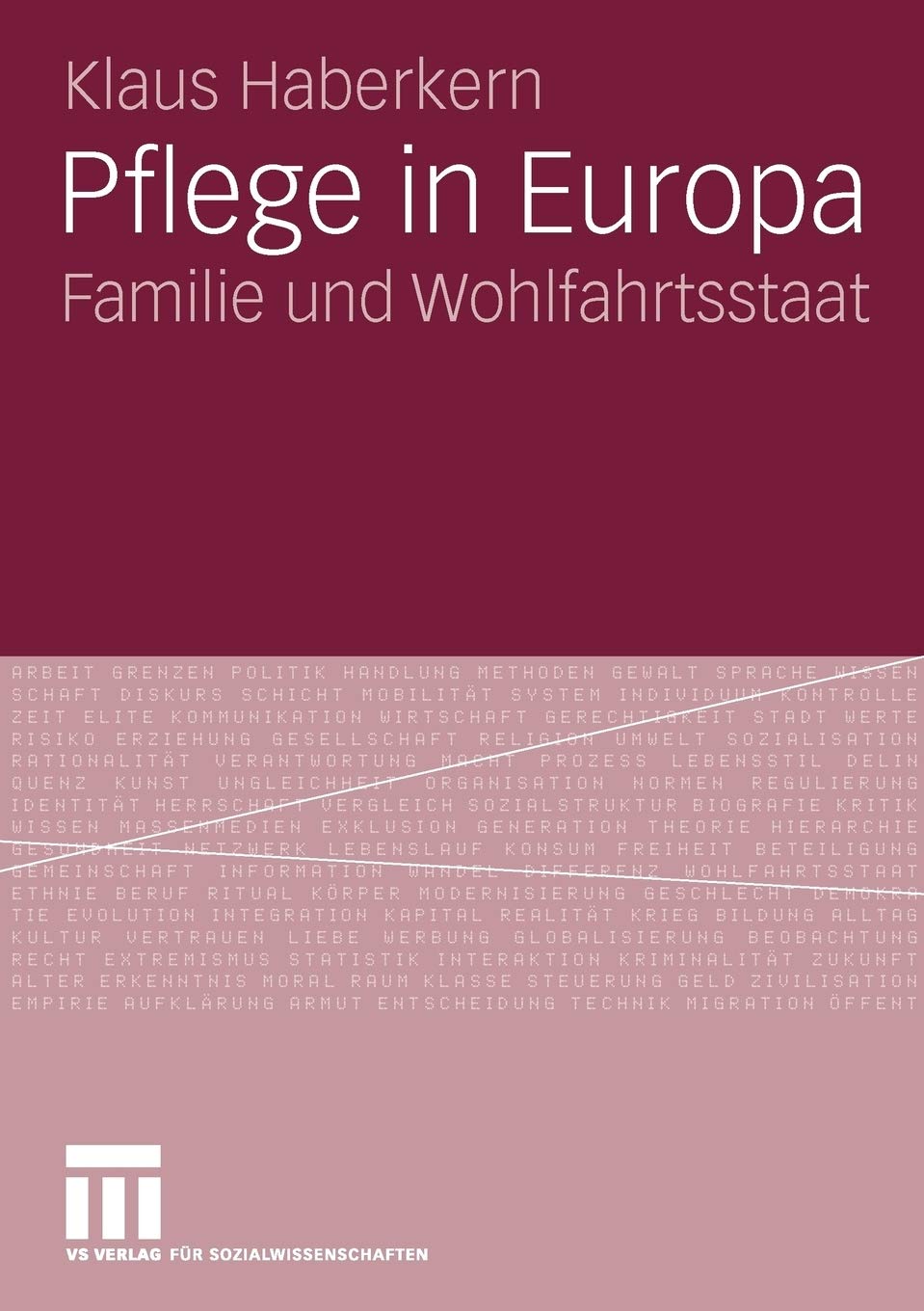 Pflege in Europa: Familie und Wohlfahrtsstaat (German Edition),Used