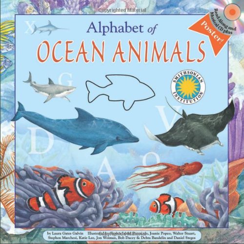 Alphabet of Ocean Animals (Smithsonian Alphabet Books),Used