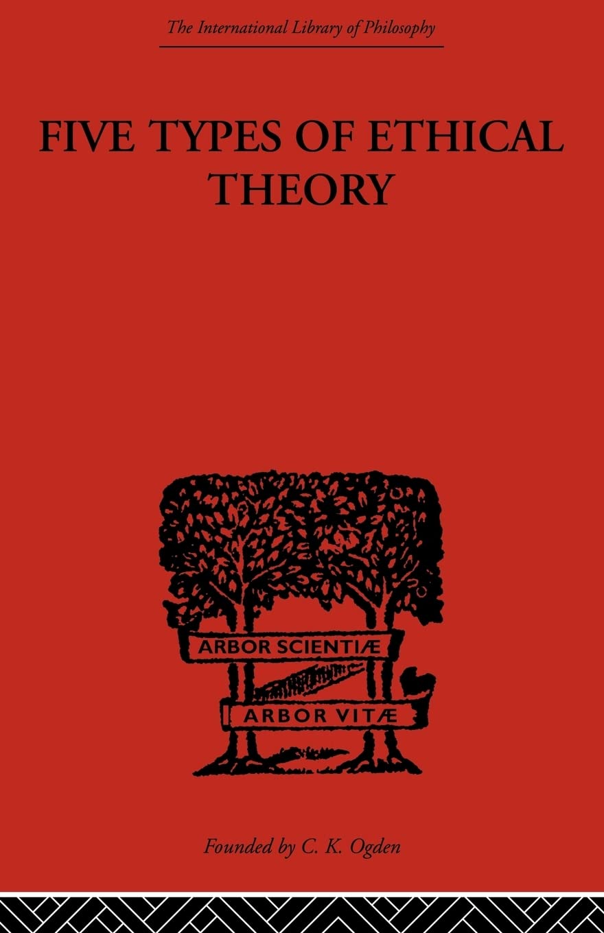 Five Types Of Ethical Theory (International Library Of Philosophy)