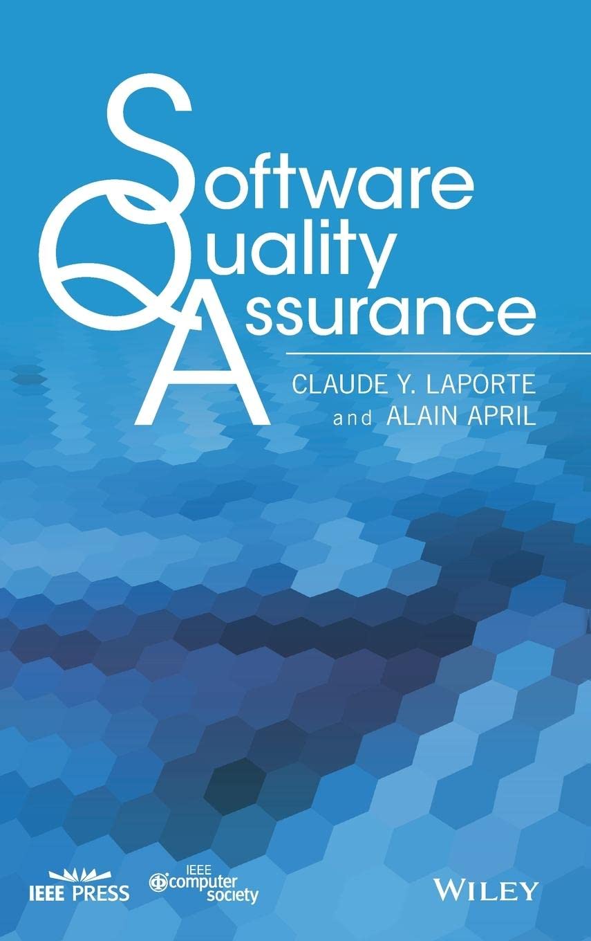 Software Quality Assurance,New