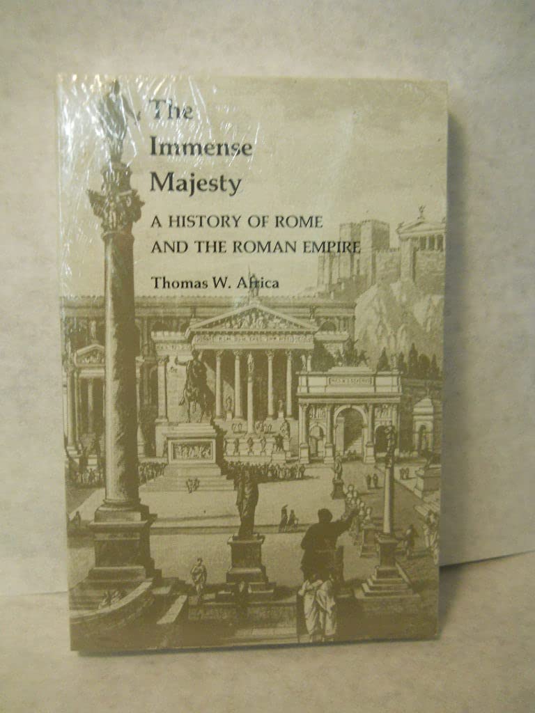 The Immense Majesty: A History Of Rome And The Roman Empire,Used
