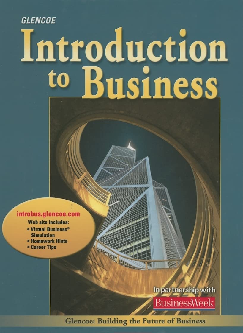 Introduction To Business, Student Edition (Brown: Intro To Business),Used