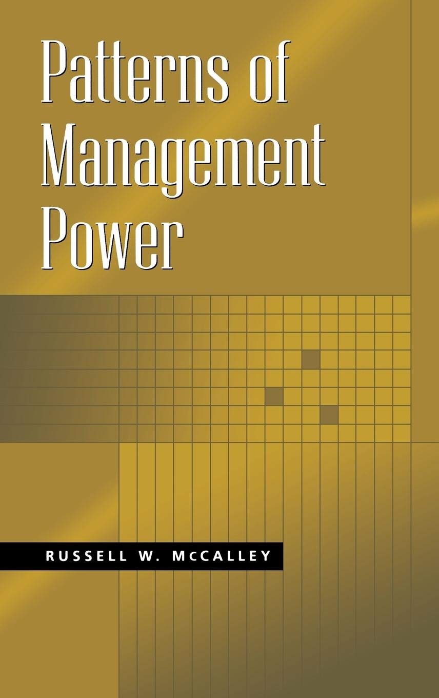 Patterns of Management Power,Used