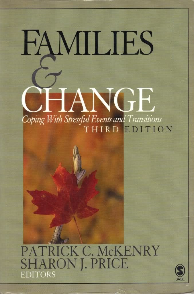 Families and Change: Coping With Stressful Events and Transitions,Used