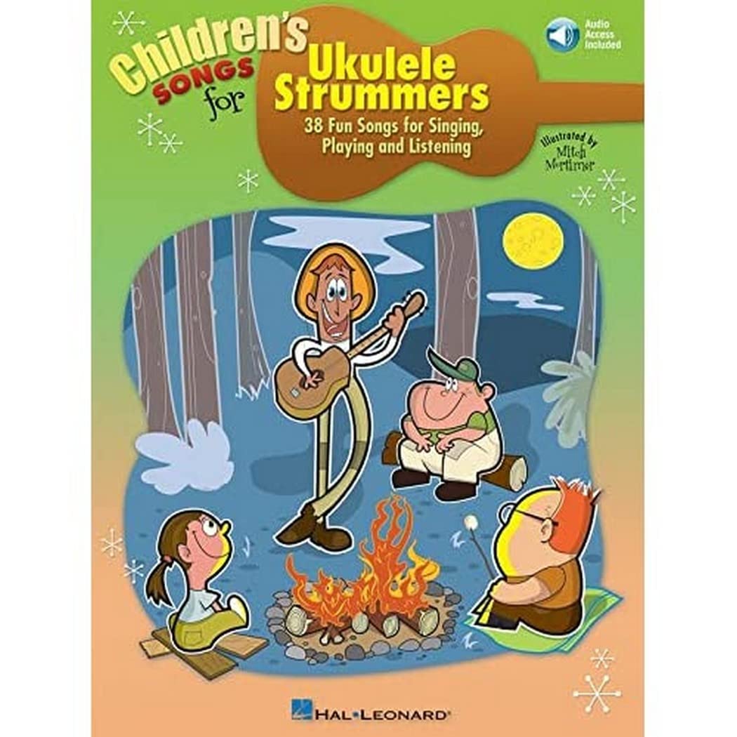 Children'S Songs For Ukulele Strummers Book/Online Audio,Used
