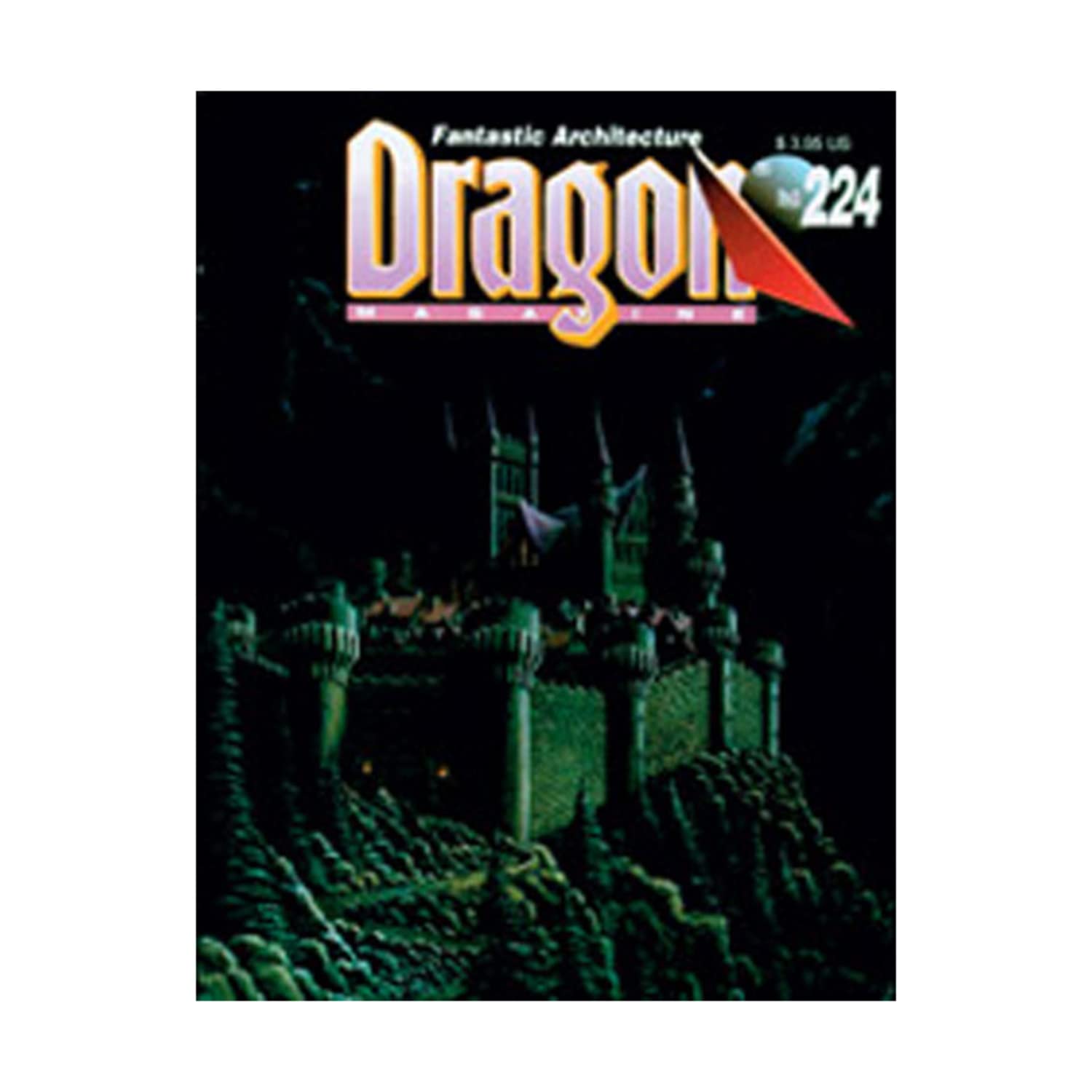 Dragon Magazine No 224 (Monthly Magazine, 224),Used
