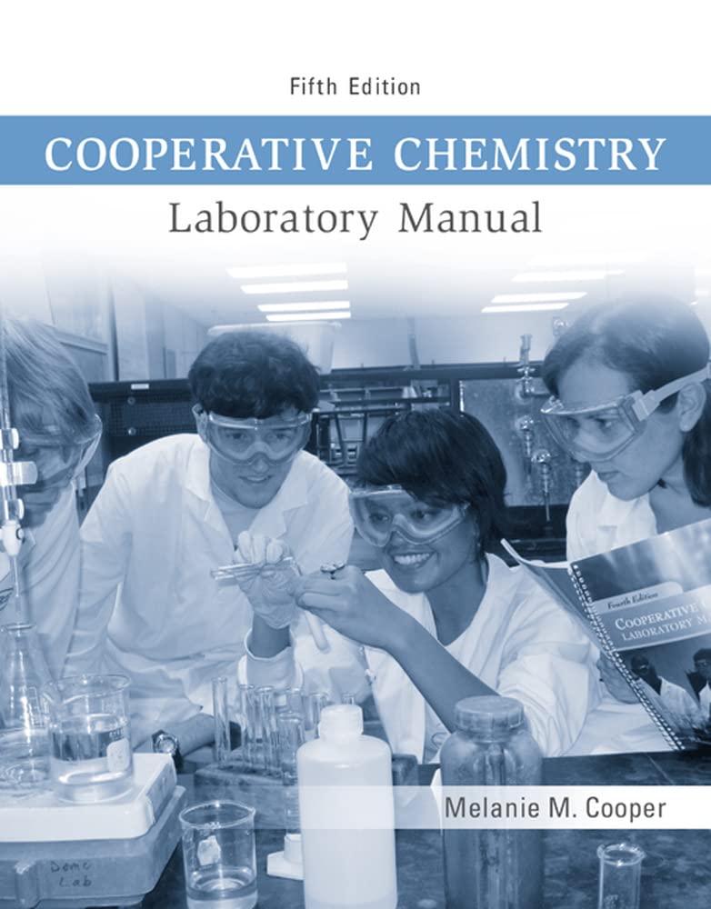 Cooperative Chemistry Lab Manual,Used