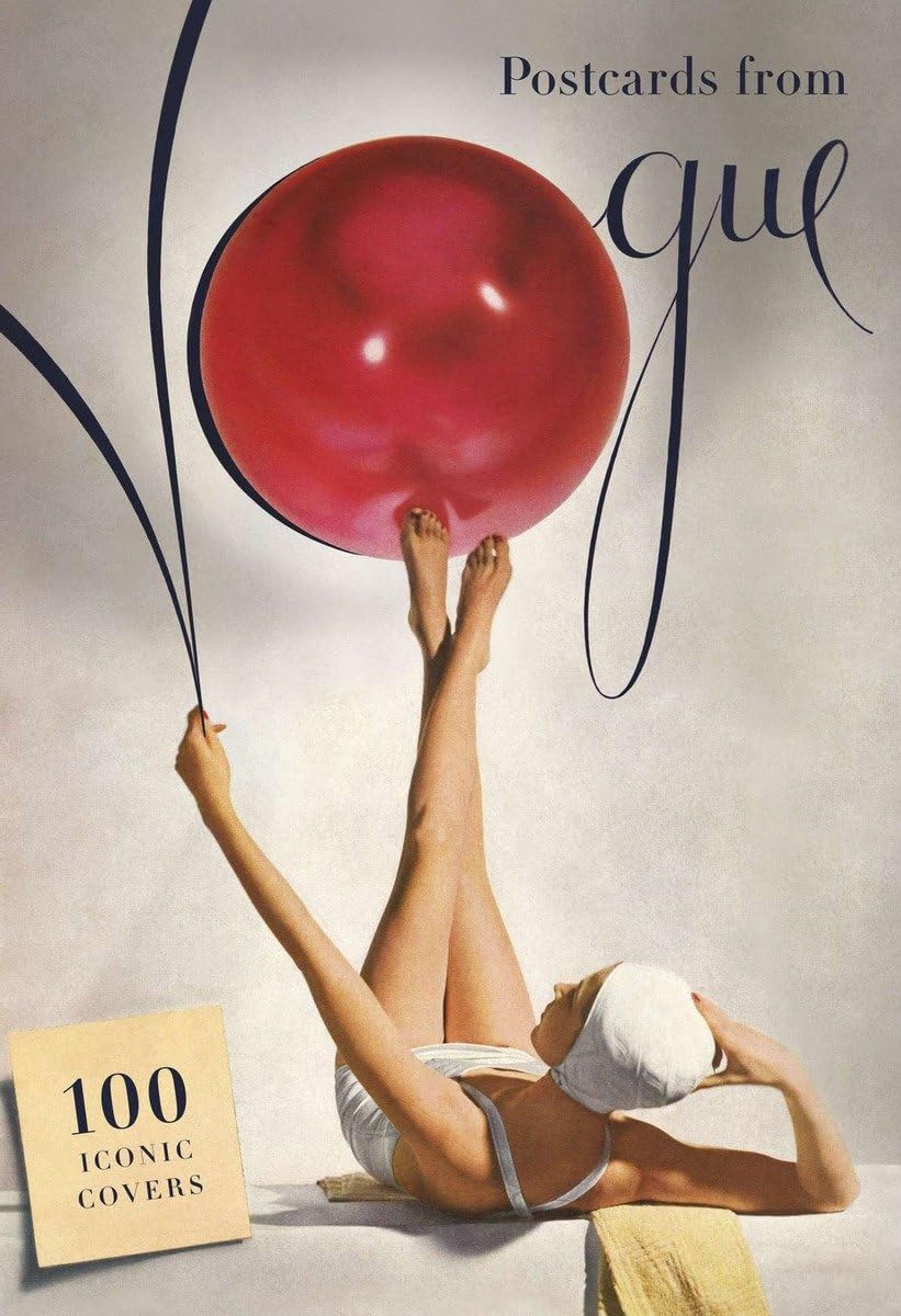Postcards from Vogue: 100 Iconic Covers,Used