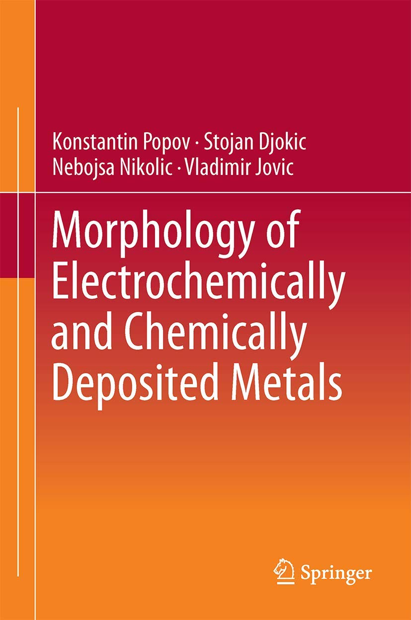 Morphology of Electrochemically and Chemically Deposited Metals,Used