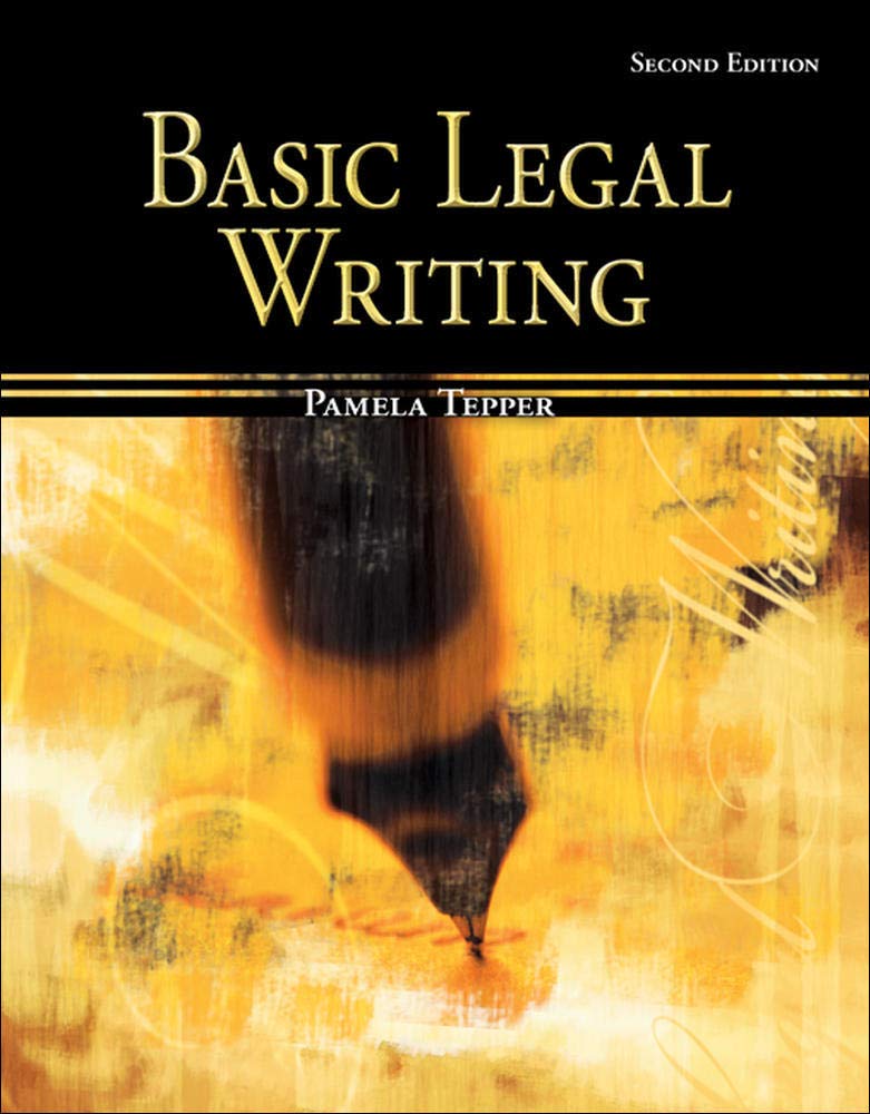 Basic Legal Writing,Used