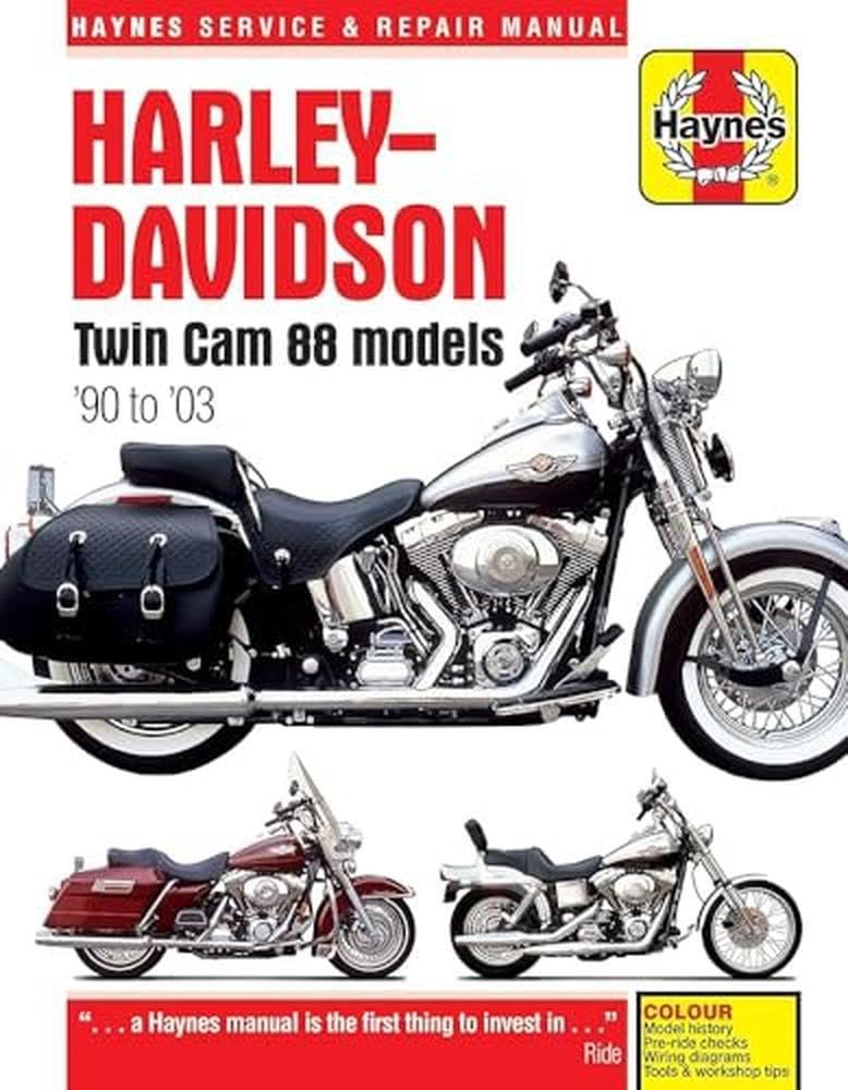 HarleyDavidson Twin Cam 88, 96 & 103 Models (99 10) Haynes Manual (Paperback),New