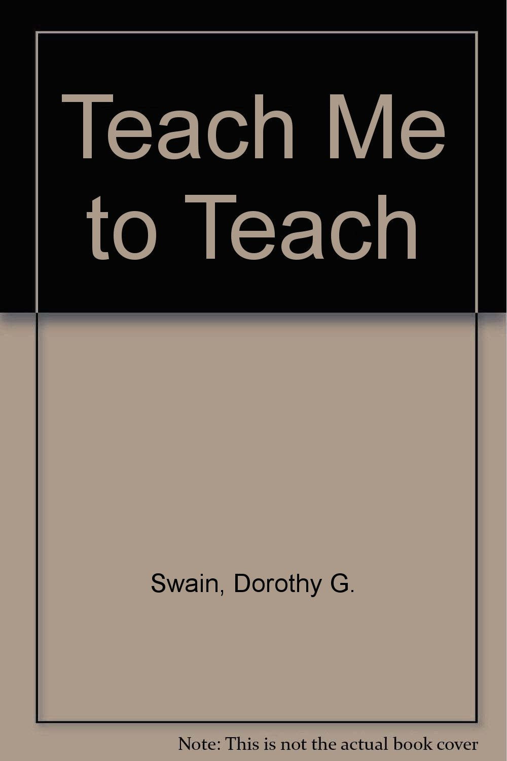 Teach Me to Teach,Used