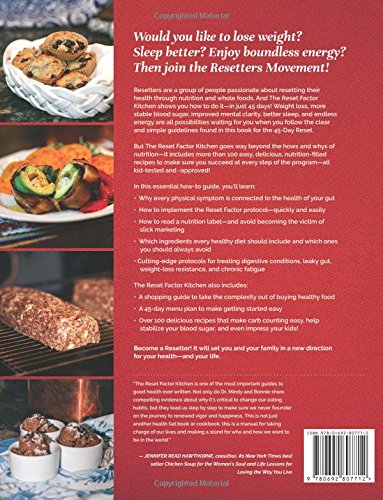 The Reset Factor Kitchen: 101 Tasty Recipes To Eat Your Way To Wellness, Burn Belly Fat, And Maximize Your Energy,New