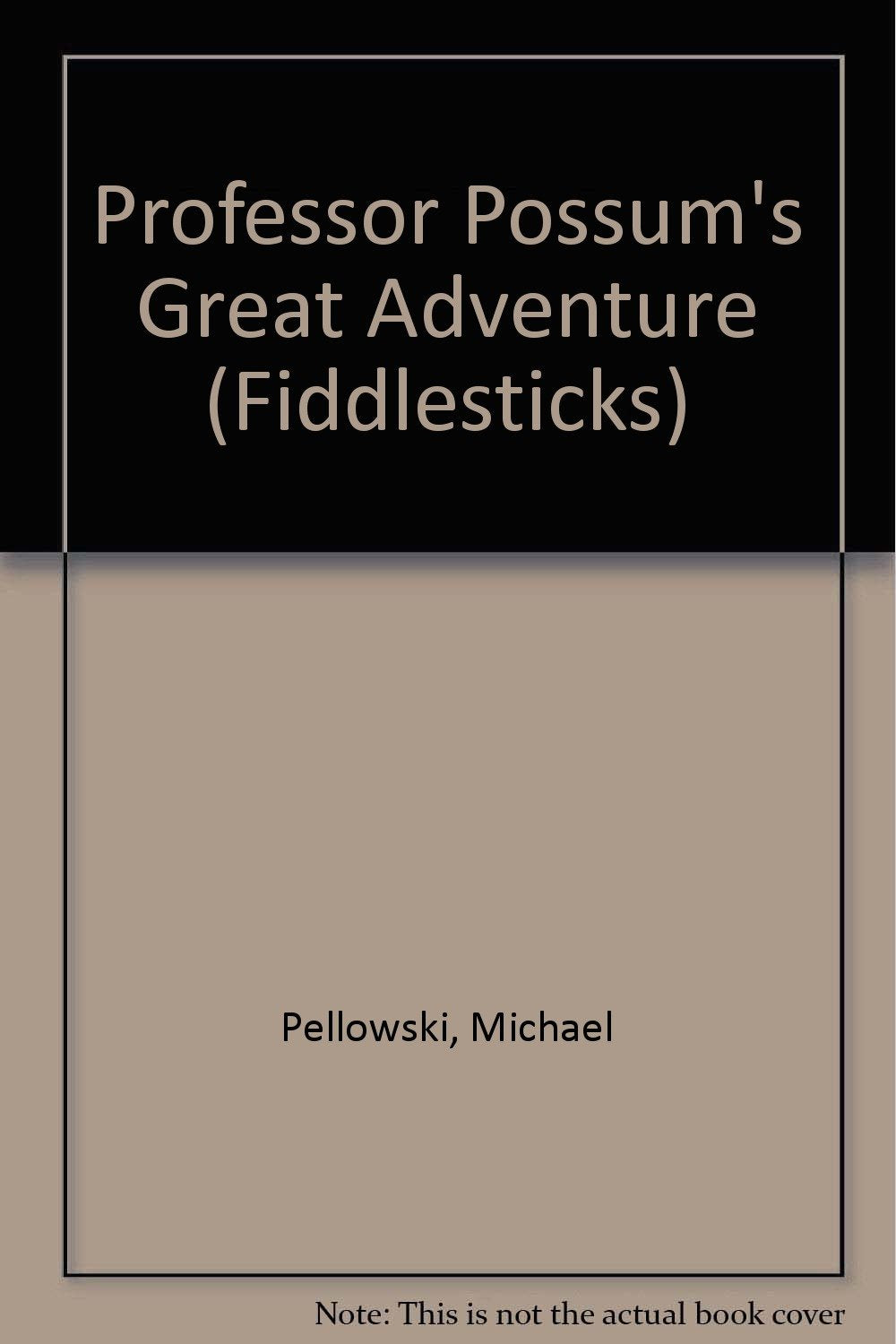 Professor Possum's Great Adventure (Fiddlesticks),Used