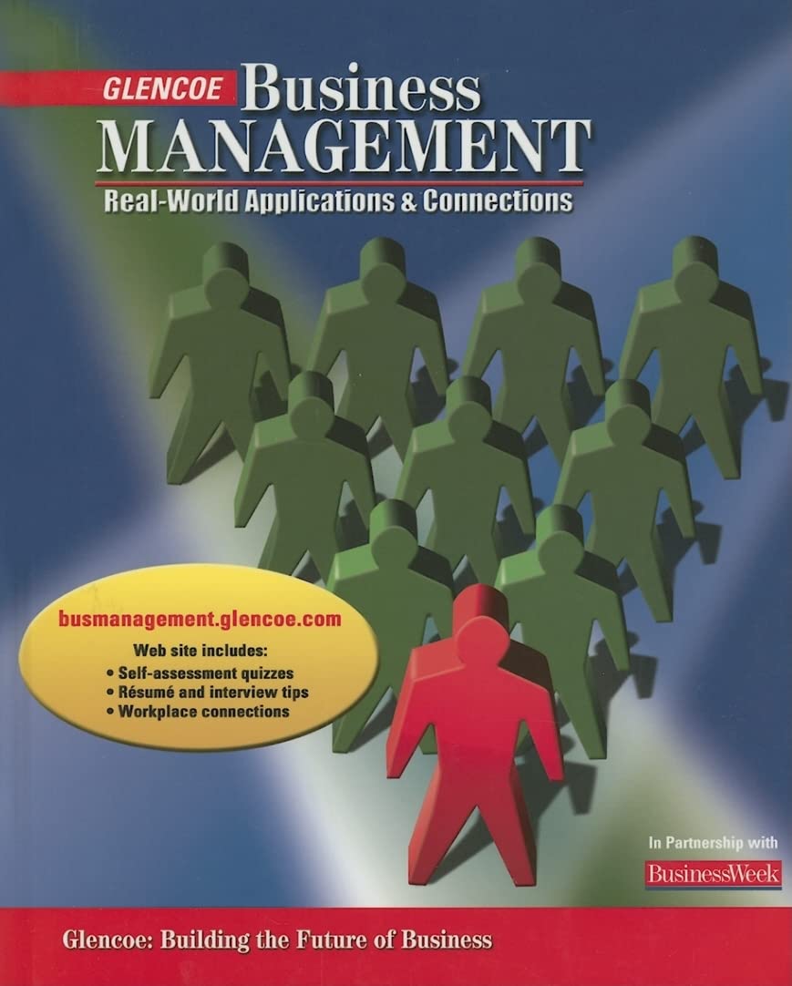 Business Management: Realworld Applications And Connections, Student Edition,New
