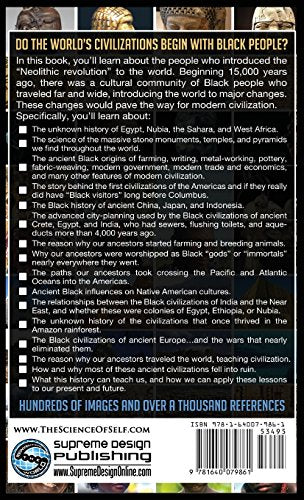 When the World Was Black Part Two: The Untold History of the World's First Civilizations Ancient Civilizations,Used