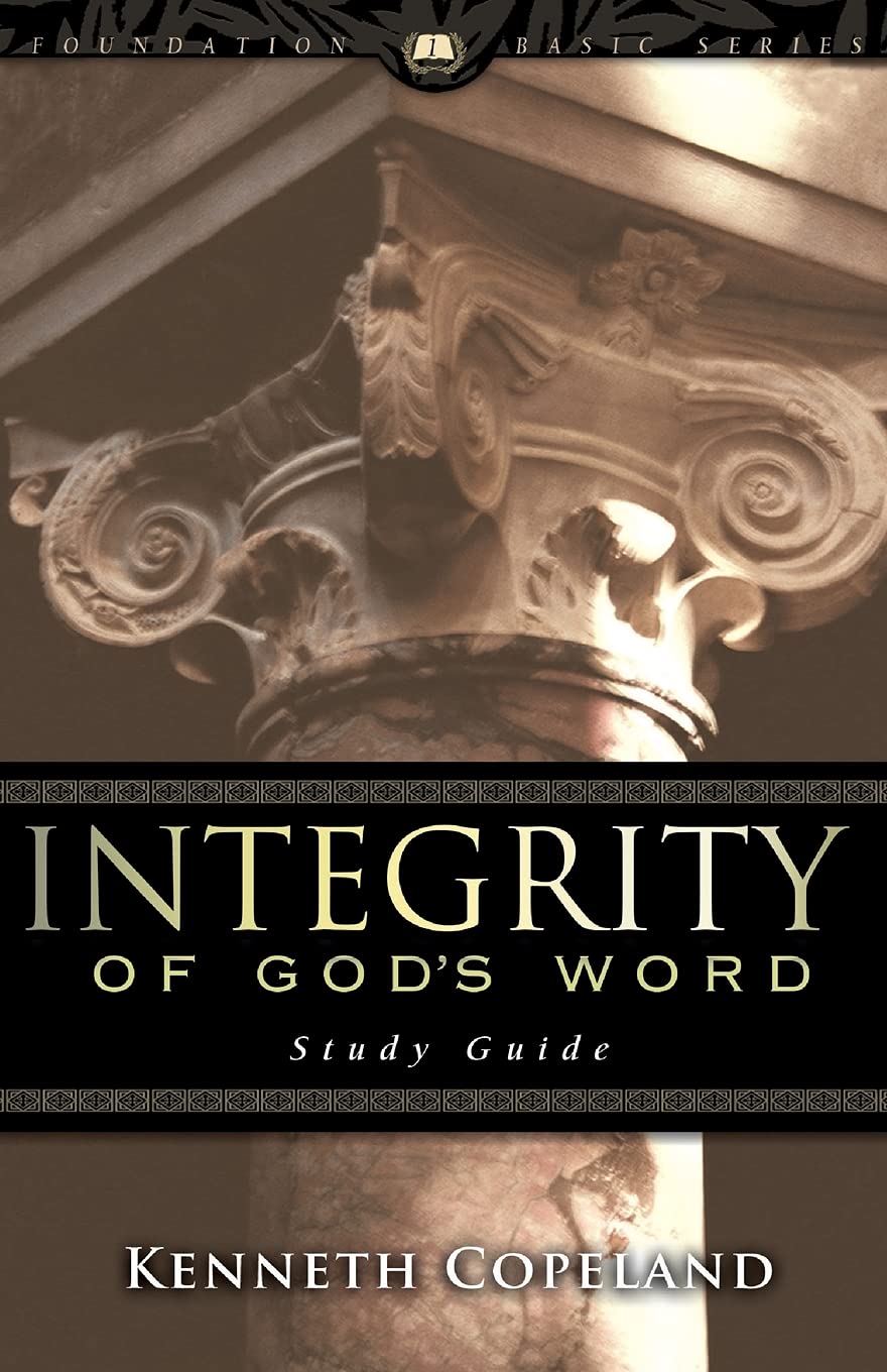 Integrity of God's Word Study Guide,Used