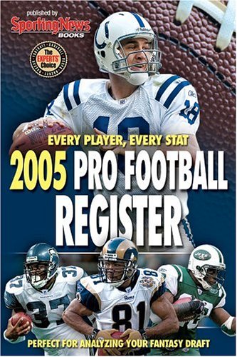 Pro Football Register 2005,Used