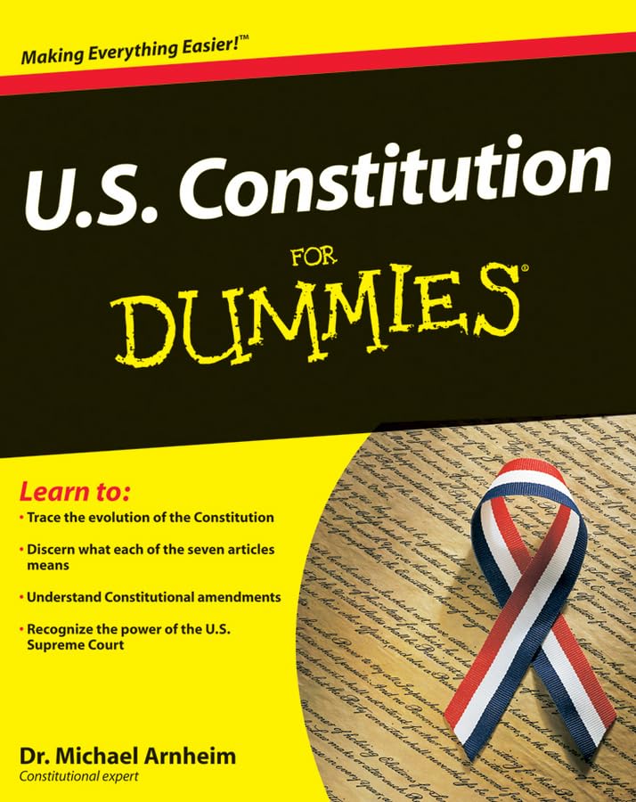 U.S. Constitution For Dummies,Used