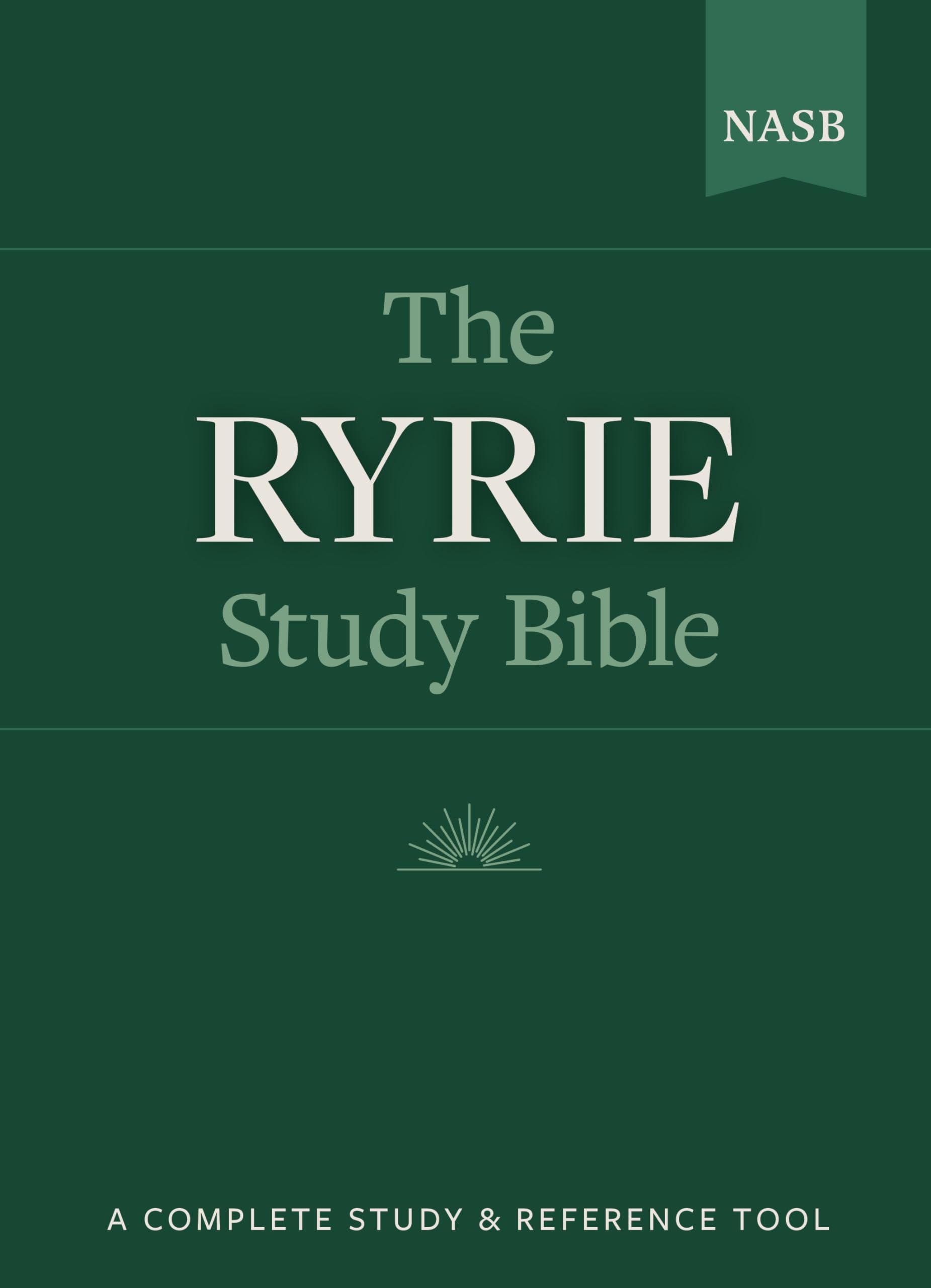 The Ryrie Nas Study Bible Hardcover Red Letter (New American Standard 1995 Edition),New