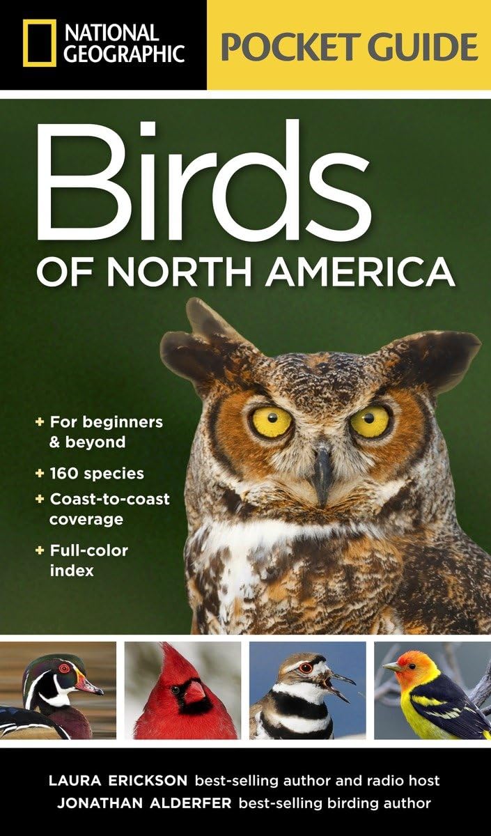 National Geographic Pocket Guide To The Birds Of North America,Used