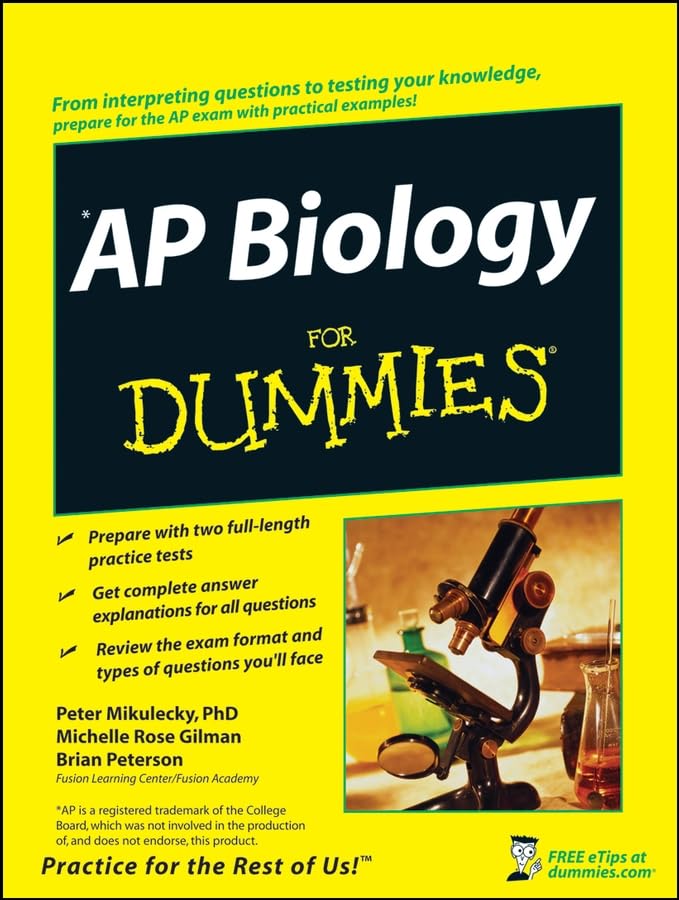AP Biology For Dummies,Used