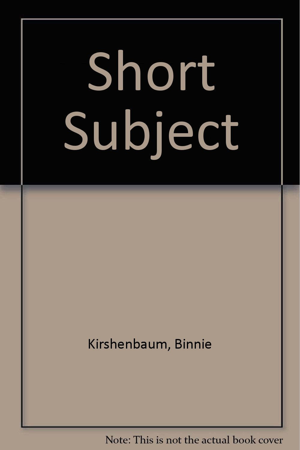 Short Subject,Used
