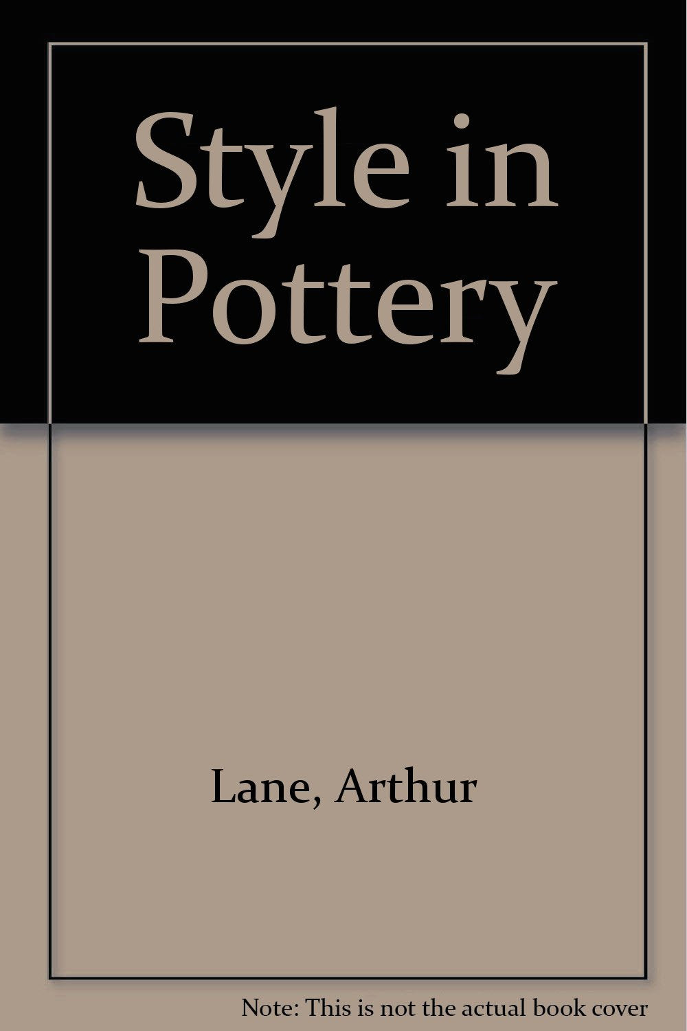 Style in Pottery,Used