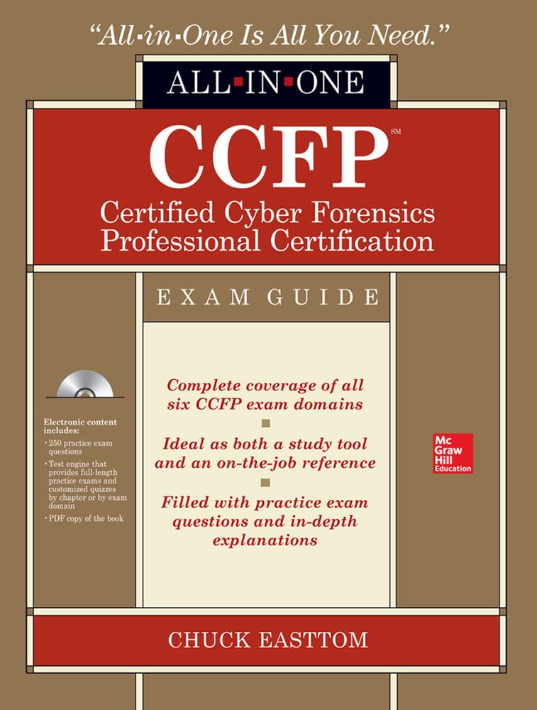 CCFP Certified Cyber Forensics Professional AllinOne Exam Guide,Used