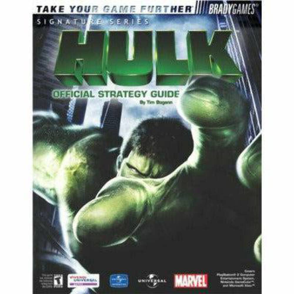 The Hulk(TM) Official Strategy Guide (Bradygames Signature Series),New