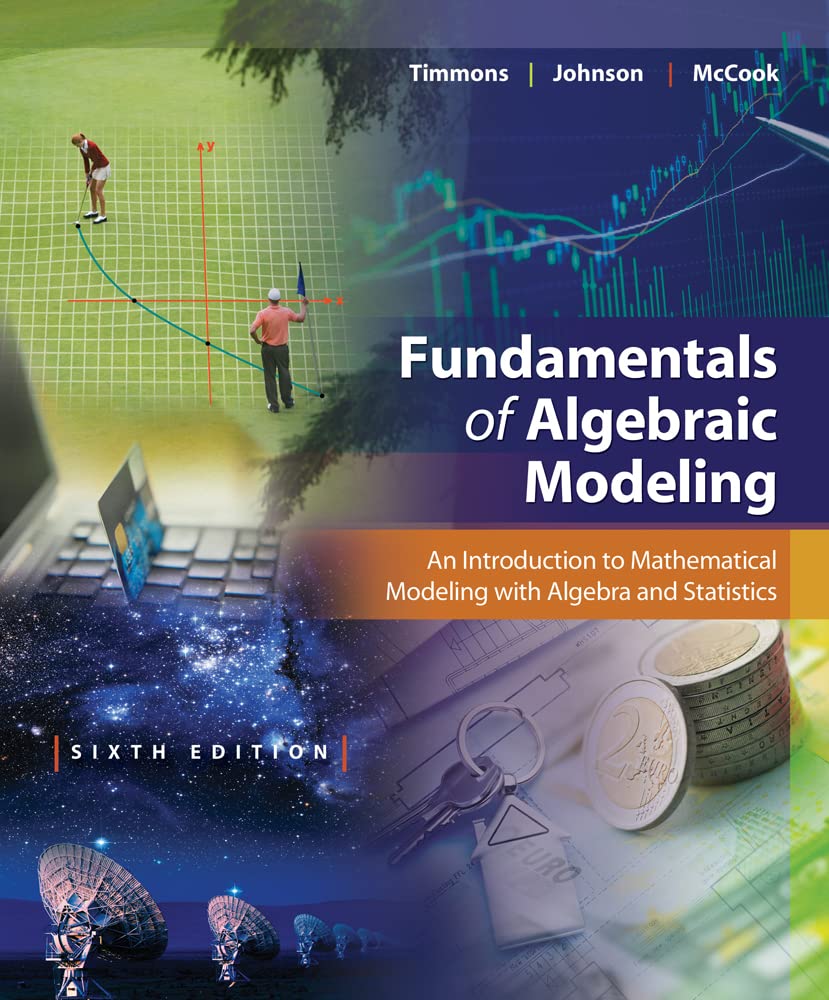 Fundamentals of Algebraic Modeling,New