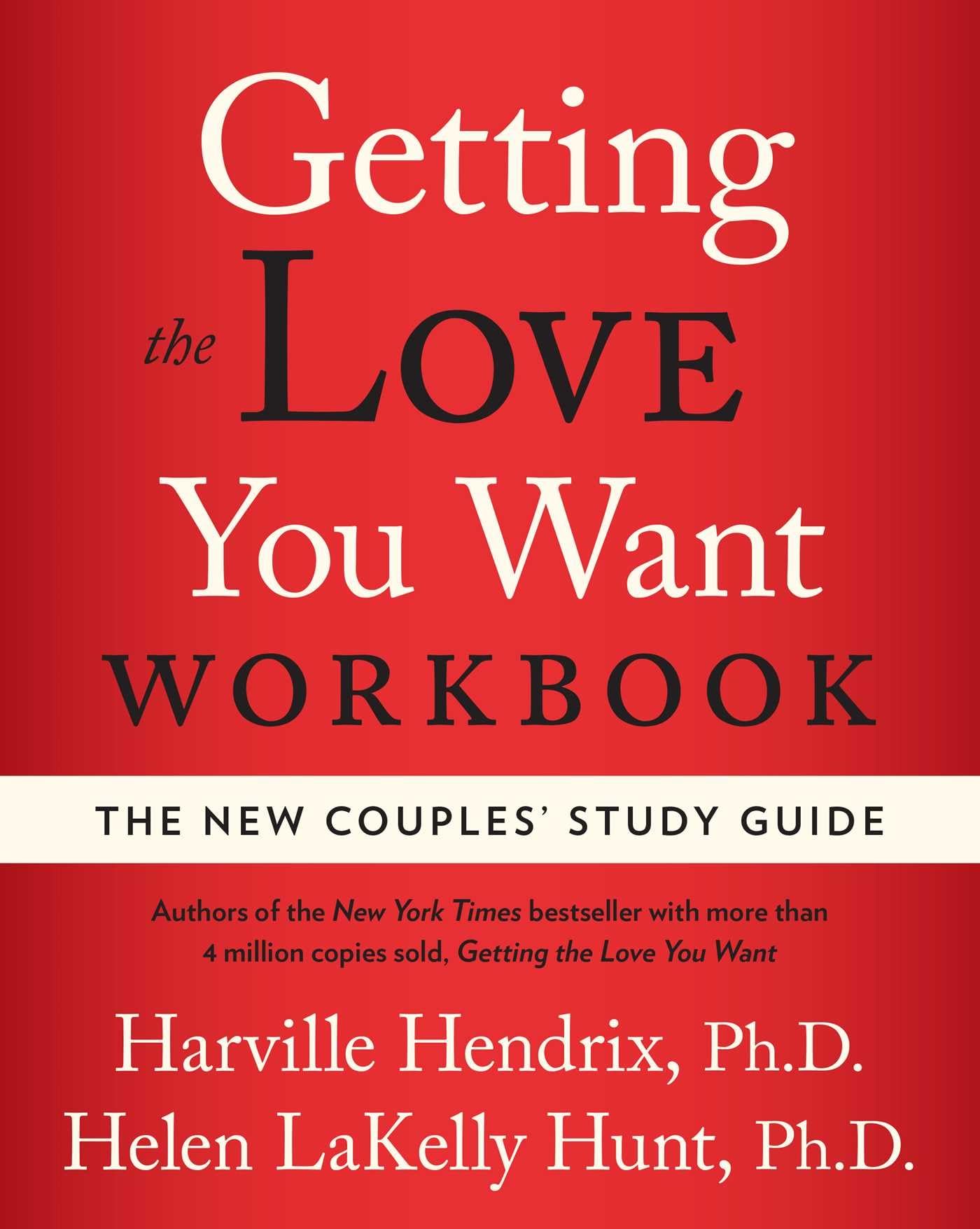 Getting the Love You Want Workbook: The New Couples' Study Guide,New